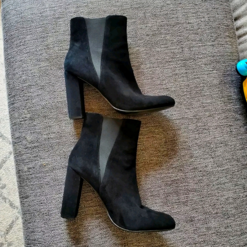 Steve Madden Effect Suede Bootie
